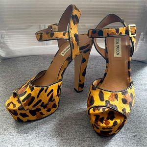 Steve Madden Cheetah Platforms